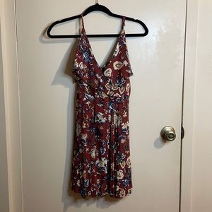 SALE🌟 3 for $12 FOREVER 21 💖 Red Off the Shoulder Floral Dress